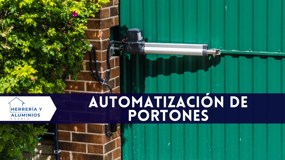 Servcio de automatización de portones en Puebla