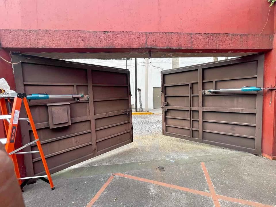 convertir portón de herrería manual a automático en Puebla